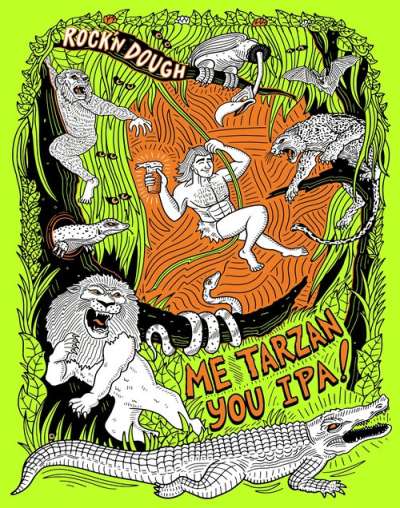 Me Tarzan label
